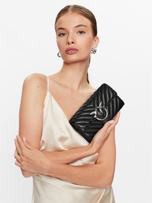 Kopertówka elegancka Pinko ze sklepu: MODIVO w kategorii: Kopertówki - zdjęcie WP-EBWP-BKLVO-LN0_8057769000347