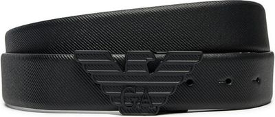 Emporio Armani - Pasek ze sklepu: MODIVO w kategorii: Paski męskie - zdjęcie WP-EBWP-BKLVO-LN0_8058947195558