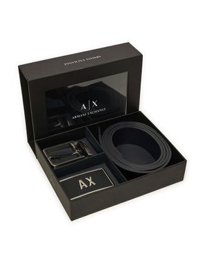 Pasek Armani Exchange ze sklepu: MODIVO w kategorii: Paski męskie - zdjęcie WP-EBWP-BKLVO-LN0_8059650306644