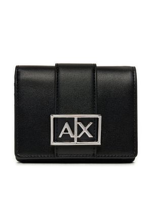 Portfel damski Armani Exchange ze sklepu: MODIVO w kategorii: Portfele damskie - zdjęcie WP-EBWP-BKLVO-LN0_8059650844443