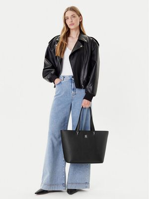 Tommy Hilfiger - Shopper bag elegancka ze sklepu: MODIVO w kategorii: Torby Shopper bag - zdjęcie WP-EBWP-BKLVO-LN0_8720644643082