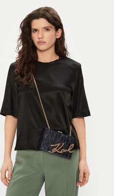 Kopertówka elegancka Karl Lagerfeld ze sklepu: MODIVO w kategorii: Kopertówki - zdjęcie WP-EBWP-BKLVO-LN0_8721066244796