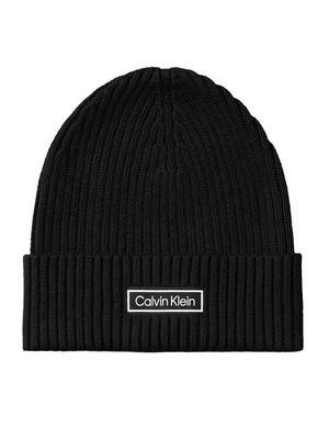 Czapka zimowa damska Calvin Klein ze sklepu: MODIVO w kategorii: Czapki zimowe damskie - zdjęcie WP-EBWP-BKLVO-LN0_8721187254926