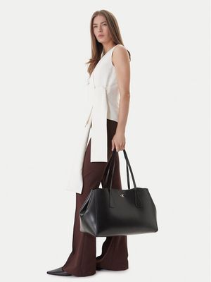 Shopper bag elegancka Calvin Klein ze sklepu: MODIVO w kategorii: Torby Shopper bag - zdjęcie WP-EBWP-BKLVO-LN0_8721223877706