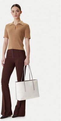 Shopper bag elegancka Calvin Klein ze sklepu: MODIVO w kategorii: Torby Shopper bag - zdjęcie WP-EBWP-BKLVO-LN0_8721223881598