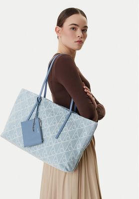 Shopper bag wakacyjna Calvin Klein ze sklepu: MODIVO w kategorii: Torby Shopper bag - zdjęcie WP-EBWP-BKLVO-LN0_8721223886715