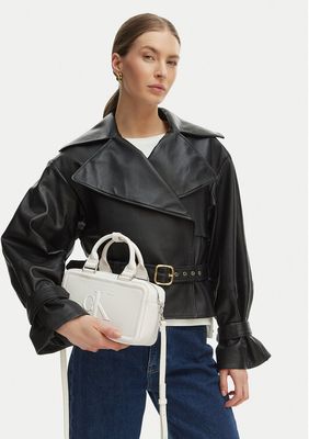 Listonoszka elegancka Calvin Klein ze sklepu: MODIVO w kategorii: Listonoszki - zdjęcie WP-EBWP-BKLVO-LN0_8721223889228