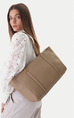 Shopper bag elegancka Calvin Klein ze sklepu: MODIVO w kategorii: Torby Shopper bag - zdjęcie WP-EBWP-BKLVO-LN0_8721223890842