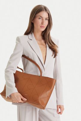 Shopper bag wakacyjna Calvin Klein ze sklepu: MODIVO w kategorii: Torby Shopper bag - zdjęcie WP-EBWP-BKLVO-LN0_8721223896622
