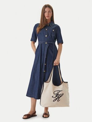 Shopper bag na wakacje Tommy Hilfiger ze sklepu: MODIVO w kategorii: Torby Shopper bag - zdjęcie WP-EBWP-BKLVO-LN0_8721289515215