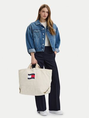 Shopper bag na wakacje Tommy Jeans ze sklepu: MODIVO w kategorii: Torby Shopper bag - zdjęcie WP-EBWP-BKLVO-LN0_8721337050859