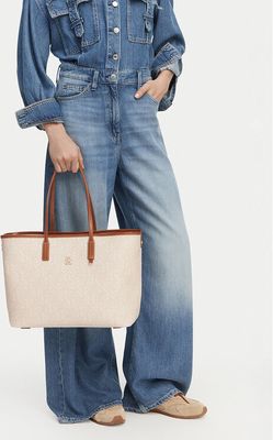 Shopper bag Tommy Hilfiger ze sklepu: MODIVO w kategorii: Torby Shopper bag - zdjęcie WP-EBWP-BKLVO-LN0_8721337478097