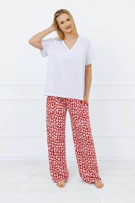 Piżama z nadrukami Italian Fashion ze sklepu: italianfashion w kategorii: Piżamy damskie - zdjęcie WP-ITAL-FCTU3-R7J_AAF-KFL-EVOR-SDDR-03-1