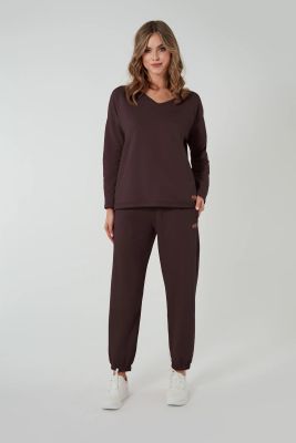 Spodnie damskie na wiosnę casual Italian Fashion ze sklepu: italianfashion w kategorii: Spodnie damskie - zdjęcie WP-ITAL-FCTU3-R7J_AAF-KFL-MADR-D-BE-03-1