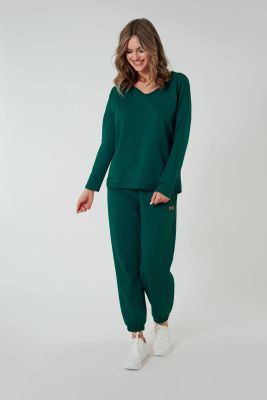 Spodnie damskie casual na wiosnę Italian Fashion ze sklepu: italianfashion w kategorii: Spodnie damskie - zdjęcie WP-ITAL-FCTU3-R7J_AAF-KFL-MADR-D-BE-03-1