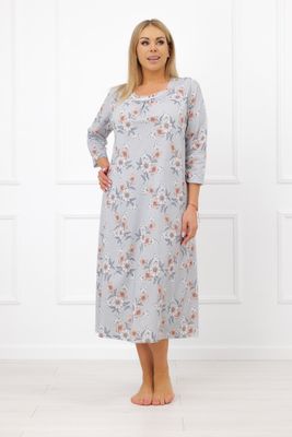 Koszula nocna w kwiaty Italian Fashion ze sklepu: italianfashion w kategorii: Koszule nocne - zdjęcie WP-ITAL-FCTU3-R7J_AAF-KKN-DOBR-3-DR-04-1