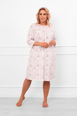 Italian Fashion - Koszula nocna w kwiaty casual ze sklepu: italianfashion w kategorii: Koszule nocne - zdjęcie WP-ITAL-FCTU3-R7J_AAF-KKN-GALE-3-DR-04-1