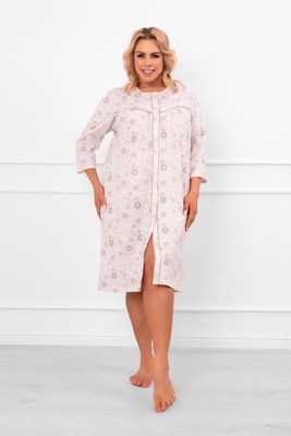 Italian Fashion - Koszula nocna w kwiaty casual ze sklepu: italianfashion w kategorii: Koszule nocne - zdjęcie WP-ITAL-FCTU3-R7J_AAF-KKN-GALE-3-DR-04-1