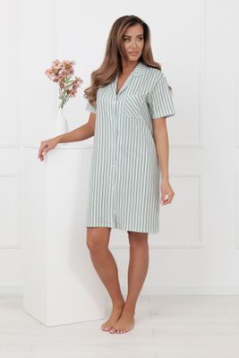Koszula nocna z nadrukami Italian Fashion ze sklepu: italianfashion w kategorii: Koszule nocne - zdjęcie WP-ITAL-FCTU3-R7J_AAF-KKN-GENN-K-DR-03-1