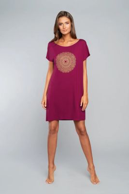 Koszula nocna casual GeeOne ze sklepu: italianfashion w kategorii: Koszule nocne - zdjęcie WP-ITAL-FCTU3-R7J_AAF-KKN-MAND-K-CA-03-1