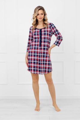 Koszula nocna casual Italian Fashion ze sklepu: italianfashion w kategorii: Koszule nocne - zdjęcie WP-ITAL-FCTU3-R7J_AAF-KKN-RUGI-3-DC-03-1