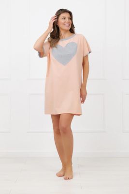Koszula nocna w nadruki Italian Fashion ze sklepu: italianfashion w kategorii: Koszule nocne - zdjęcie WP-ITAL-FCTU3-R7J_AAF-KKN-SABR-K-LO-03-1