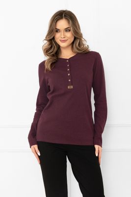 Bluzka damska na wiosnę Italian Fashion ze sklepu: italianfashion w kategorii: Bluzki damskie - zdjęcie WP-ITAL-FCTU3-R7J_AAF-KKO-GORD-D-MB-03-1