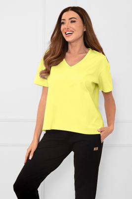 Bluzka damska Italian Fashion ze sklepu: italianfashion w kategorii: Bluzki damskie - zdjęcie WP-ITAL-FCTU3-R7J_AAF-KKO-KLAR-KSAM-03-1