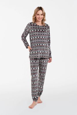 Piżama Italian Fashion ze sklepu: italianfashion w kategorii: Piżamy damskie - zdjęcie WP-ITAL-FCTU3-R7J_AAF-KKP-ISLA-DDDB-03-1
