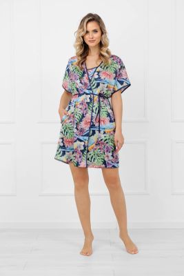 GeeOne - Szlafrok damski ze sklepu: italianfashion w kategorii: Szlafroki damskie - zdjęcie WP-ITAL-FCTU3-R7J_AAF-KKS-POLI-K-DR-03-1
