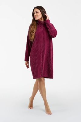 Szlafrok damski bez wzorów Italian Fashion ze sklepu: italianfashion w kategorii: Szlafroki damskie - zdjęcie WP-ITAL-FCTU3-R7J_AAF-KKS-RENA-D-BO-03-1