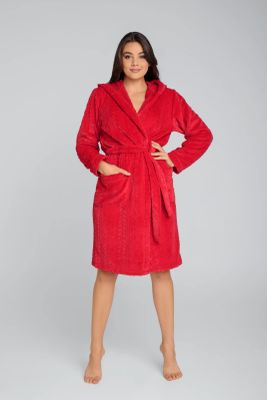 Italian Fashion - Szlafrok damski ze sklepu: italianfashion w kategorii: Szlafroki damskie - zdjęcie WP-ITAL-FCTU3-R7J_AAF-KKS-ZALA-D-CE-03-1