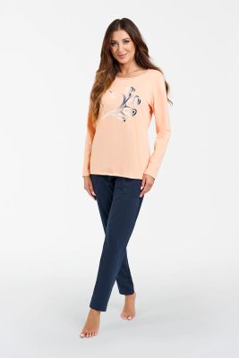 Piżama z nadrukami Italian Fashion ze sklepu: italianfashion w kategorii: Piżamy damskie - zdjęcie WP-ITAL-FCTU3-R7J_AAF-KPZ-ARIETDDLG-03-1