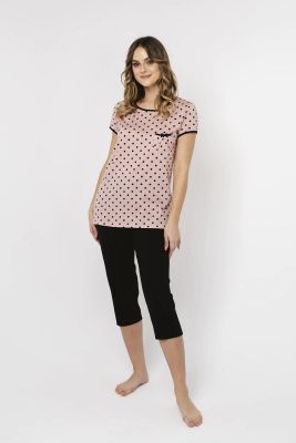 Piżama w groszki Italian Fashion ze sklepu: italianfashion w kategorii: Piżamy damskie - zdjęcie WP-ITAL-FCTU3-R7J_AAF-KPZ-BONI-K3DC-03-1