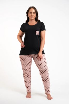 Piżama casual Italian Fashion ze sklepu: italianfashion w kategorii: Piżamy damskie - zdjęcie WP-ITAL-FCTU3-R7J_AAF-KPZ-BUSC-KDCD-03-1