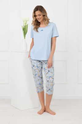 Piżama w nadruki Italian Fashion ze sklepu: italianfashion w kategorii: Piżamy damskie - zdjęcie WP-ITAL-FCTU3-R7J_AAF-KPZ-CELO-K3ND-03-1