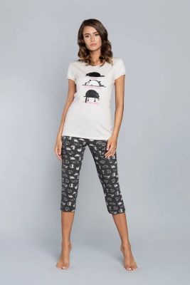 Piżama Italian Fashion ze sklepu: italianfashion w kategorii: Piżamy damskie - zdjęcie WP-ITAL-FCTU3-R7J_AAF-KPZ-DIMA-K3EM-03-1