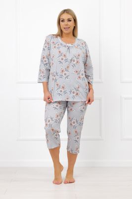 Piżama z nadrukami Italian Fashion ze sklepu: italianfashion w kategorii: Piżamy damskie - zdjęcie WP-ITAL-FCTU3-R7J_AAF-KPZ-DOBR-33DR-04-1