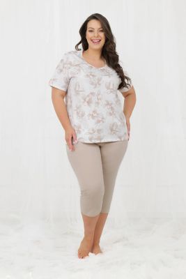 Piżama w kwiaty Italian Fashion ze sklepu: italianfashion w kategorii: Piżamy damskie - zdjęcie WP-ITAL-FCTU3-R7J_AAF-KPZ-EMPI-K3DB-04-1