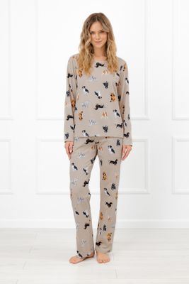 Piżama casualowa w nadruki Italian Fashion ze sklepu: italianfashion w kategorii: Piżamy damskie