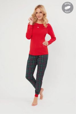 Piżama w nadruki Italian Fashion ze sklepu: italianfashion w kategorii: Piżamy damskie - zdjęcie WP-ITAL-FCTU3-R7J_AAF-KPZ-FOGG-DDCD-03-1