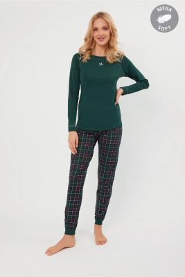 Piżama w nadruki Italian Fashion ze sklepu: italianfashion w kategorii: Piżamy damskie - zdjęcie WP-ITAL-FCTU3-R7J_AAF-KPZ-FOGG-DDCD-03-1