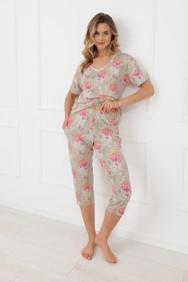 Piżama casual Italian Fashion ze sklepu: italianfashion w kategorii: Piżamy damskie - zdjęcie WP-ITAL-FCTU3-R7J_AAF-KPZ-HARM-K3DR-03-1