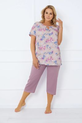 Italian Fashion - Piżama w nadruki ze sklepu: italianfashion w kategorii: Piżamy damskie - zdjęcie WP-ITAL-FCTU3-R7J_AAF-KPZ-INGE-K3DW-04-1