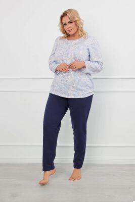 Piżama casual w nadruki Italian Fashion ze sklepu: italianfashion w kategorii: Piżamy damskie - zdjęcie WP-ITAL-FCTU3-R7J_AAF-KPZ-JOWI-DDDG-04-1