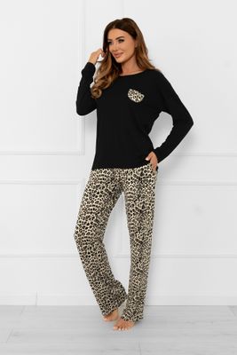 Piżama w nadruki Italian Fashion ze sklepu: italianfashion w kategorii: Piżamy damskie - zdjęcie WP-ITAL-FCTU3-R7J_AAF-KPZ-KENI-DDCD-03-1