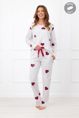Piżama w nadruki Italian Fashion ze sklepu: italianfashion w kategorii: Piżamy damskie - zdjęcie WP-ITAL-FCTU3-R7J_AAF-KPZ-KIOG-DDDR-34-1