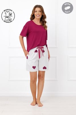 Piżama w nadruki Italian Fashion ze sklepu: italianfashion w kategorii: Piżamy damskie - zdjęcie WP-ITAL-FCTU3-R7J_AAF-KPZ-KIOG-KKBD-03-1