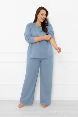 Piżama casual Italian Fashion ze sklepu: italianfashion w kategorii: Piżamy damskie - zdjęcie WP-ITAL-FCTU3-R7J_AAF-KPZ-KSAR-DDST-34-1