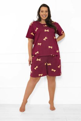 Italian Fashion - Piżama w nadruki ze sklepu: italianfashion w kategorii: Piżamy damskie - zdjęcie WP-ITAL-FCTU3-R7J_AAF-KPZ-KWAD-KKDR-03-1